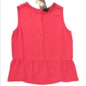 NWT The Limited Pink Sleeveless Blouse Women’s XS